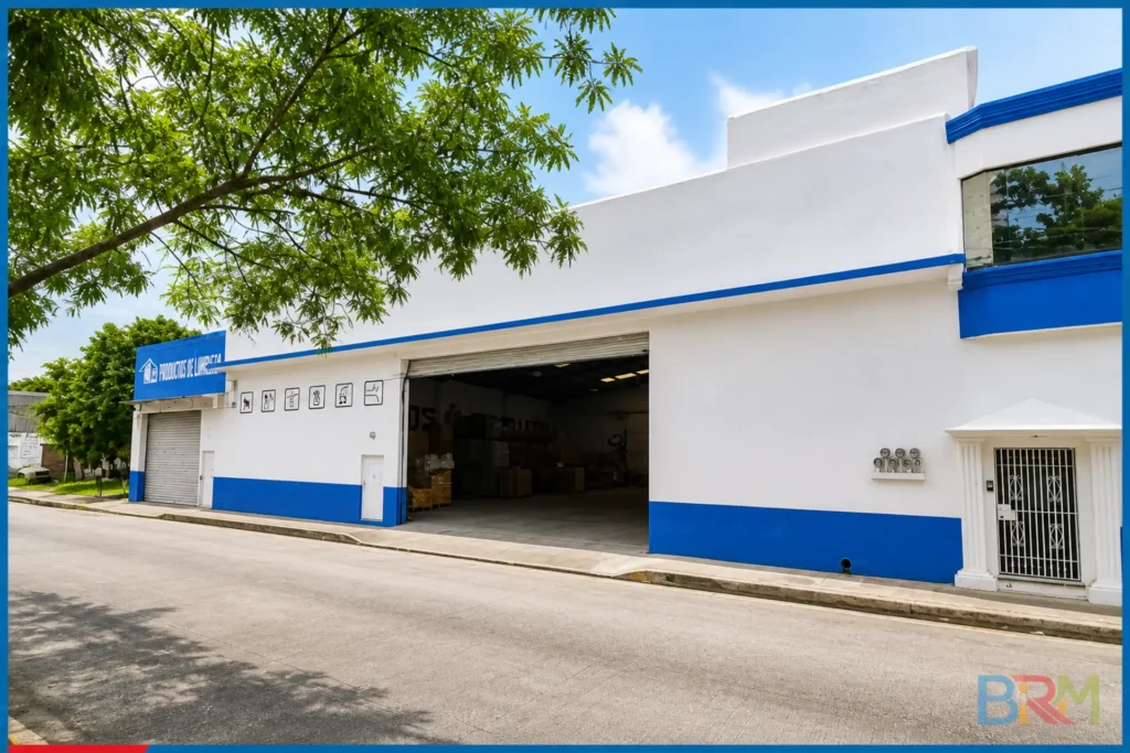 Bodega Techada en Renta con Local Comercial y Oficinas Bienes Raíces Mexicanas