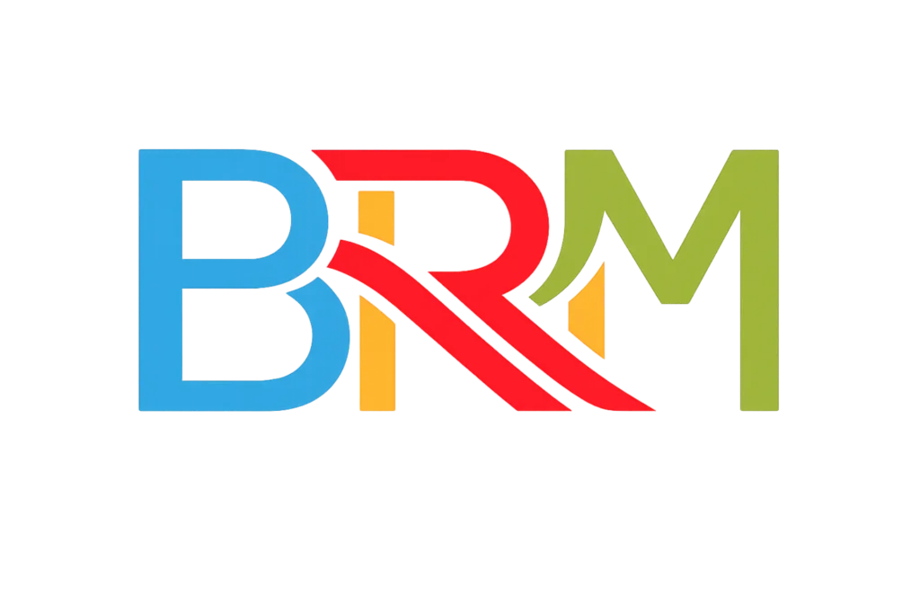 Logo BRM solo letras sin fondo