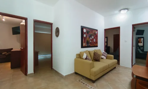 salas con luz natural y balcon